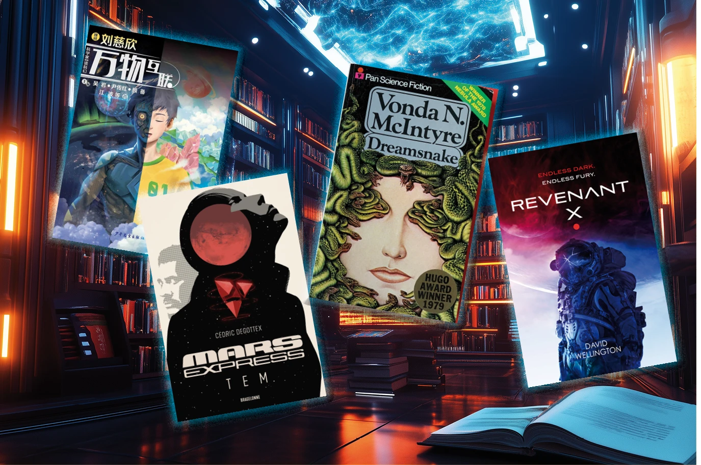 Какие книги выйдут в 2025 на русском? Научная фантастика